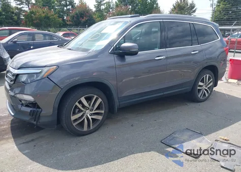 2017 Honda Pilot Touring from USA, damaged, VIN 5FNYF6H93HB095058